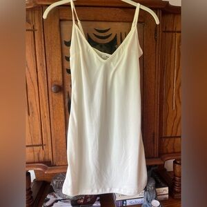 White Slip Dress